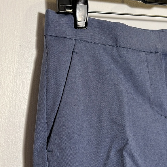 Theory Blue Trousers - Picture 2 of 5